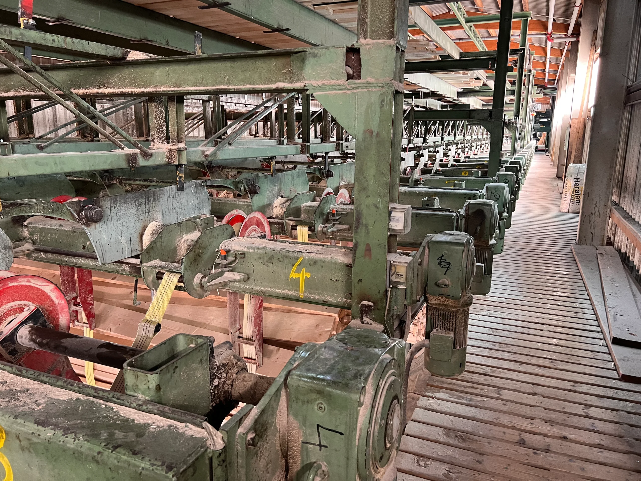 Linka na třídění řeziva - Obrázek 3