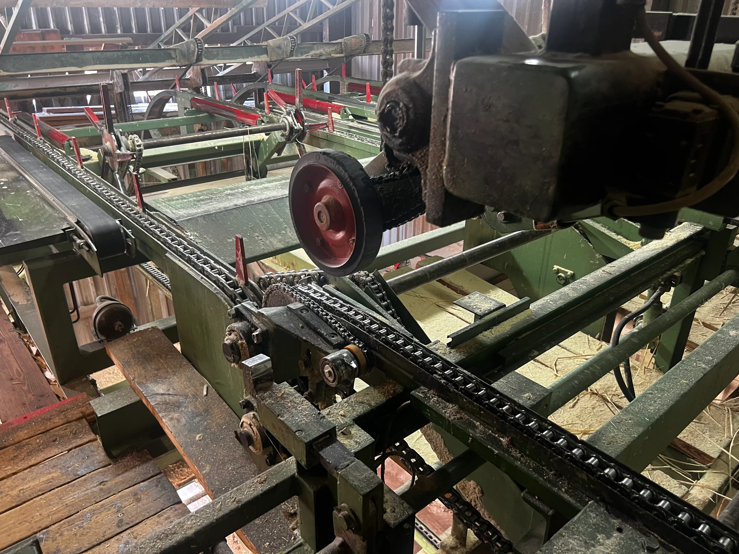 Linka na třídění řeziva - Obrázek 8