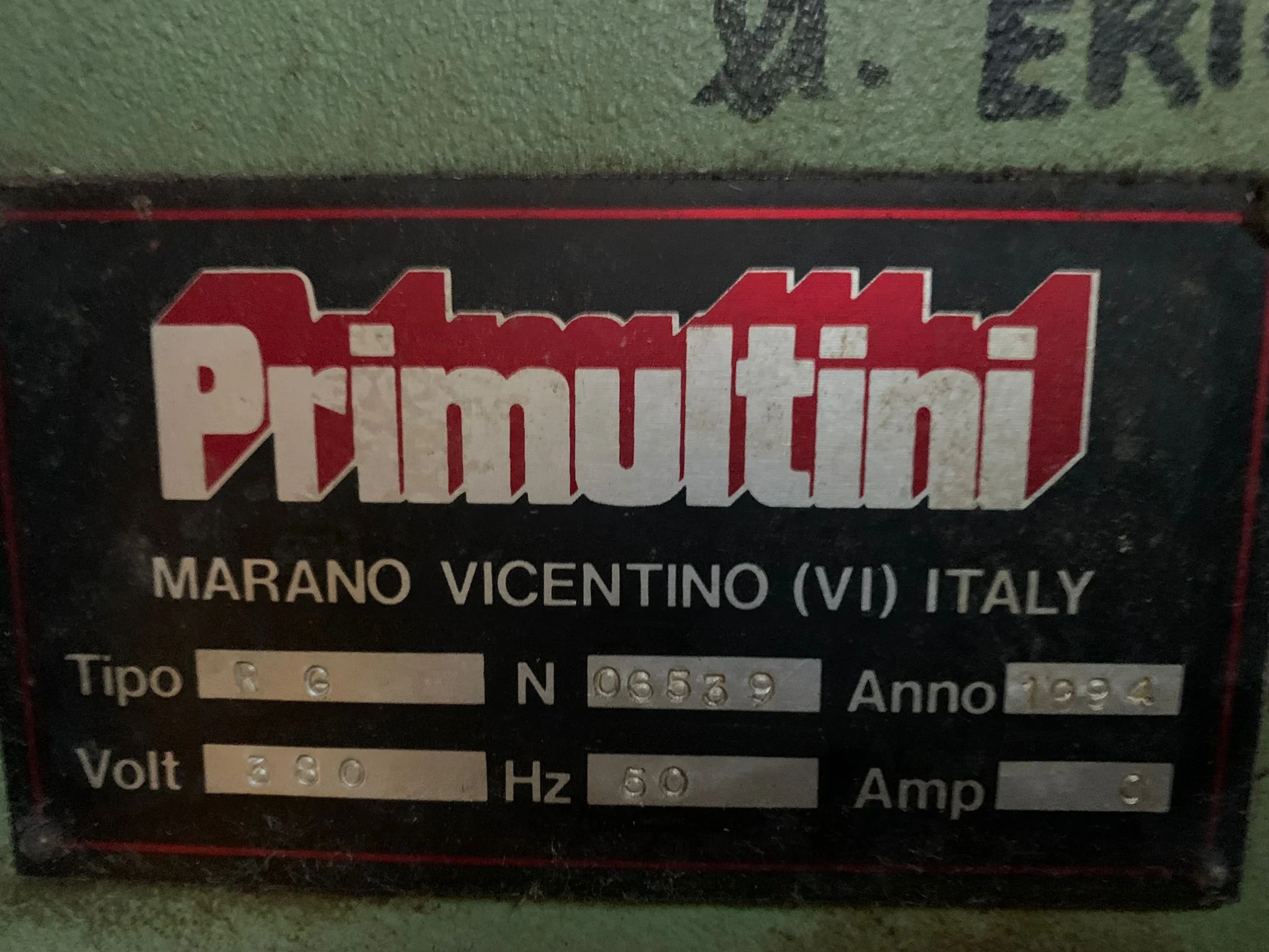 Řezací pásová pila Primultini - Obrázek 2