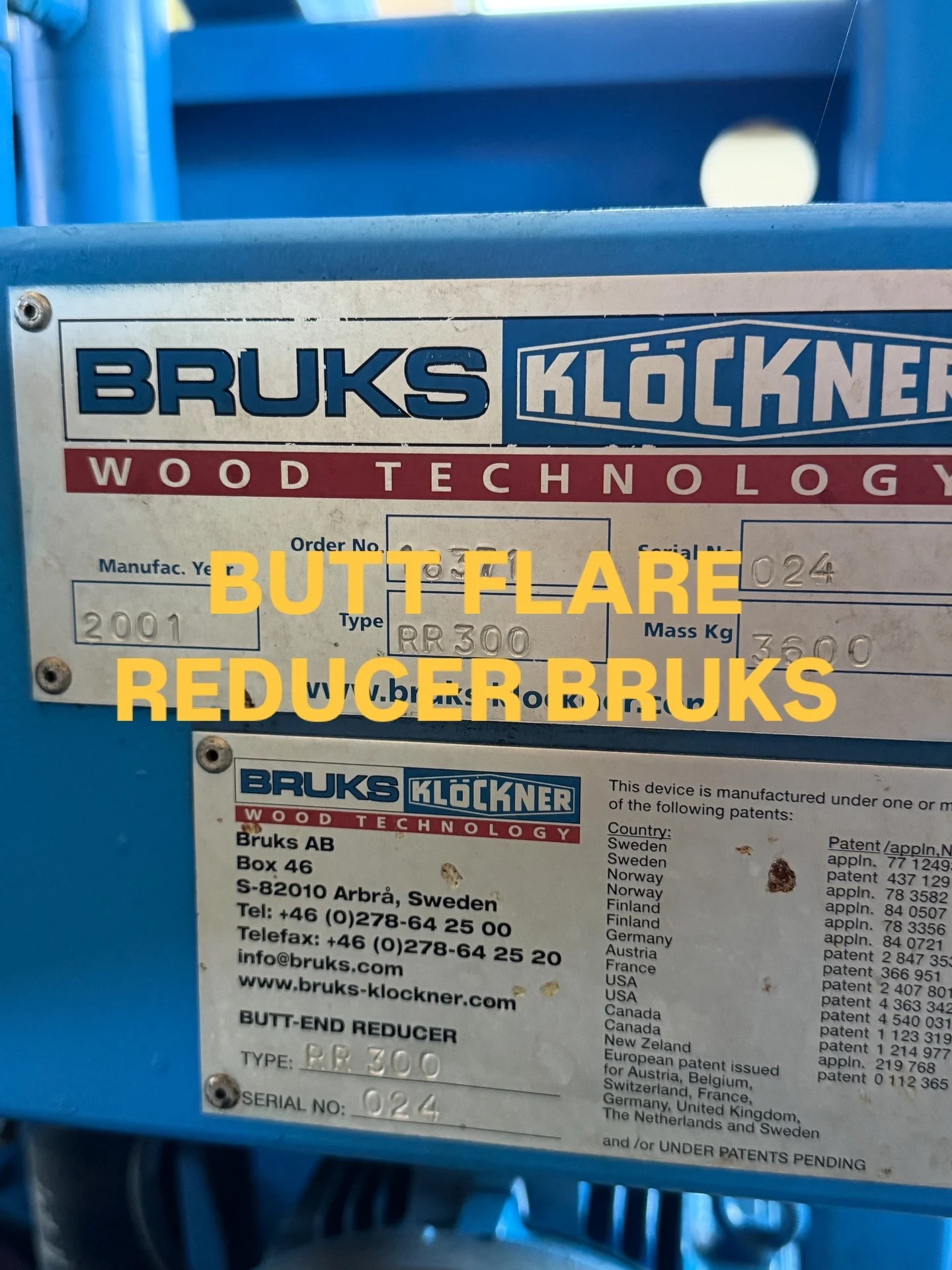 SIWERTELL BRUKS RR800 kořenový reduktor - Obrázek 2