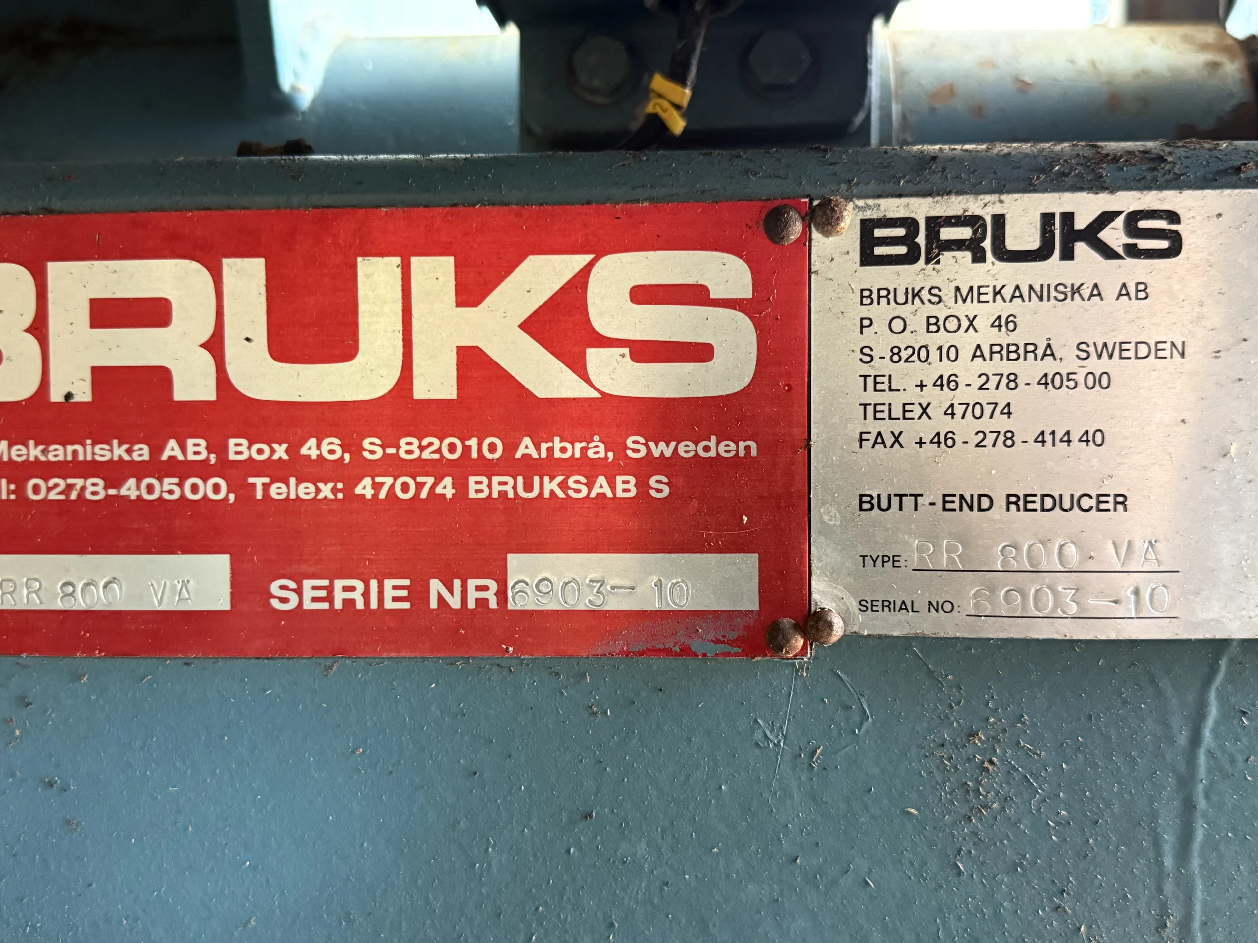 SIWERTELL BRUKS RR800 kořenový reduktor - Obrázek 6