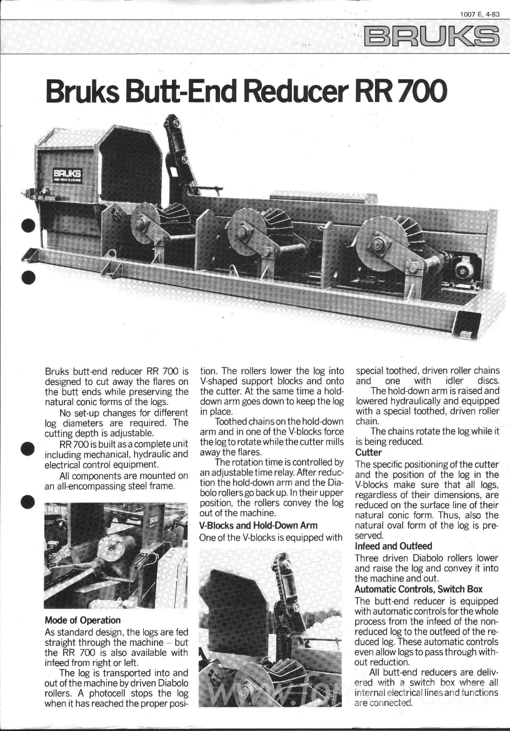 SIWERTELL BRUKS RR800 kořenový reduktor - Obrázek 5